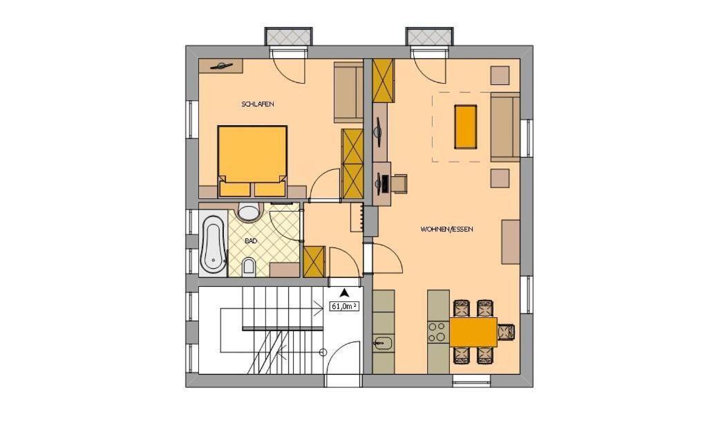 Parkvilla Appartements 배드호프가스타인 객실 사진